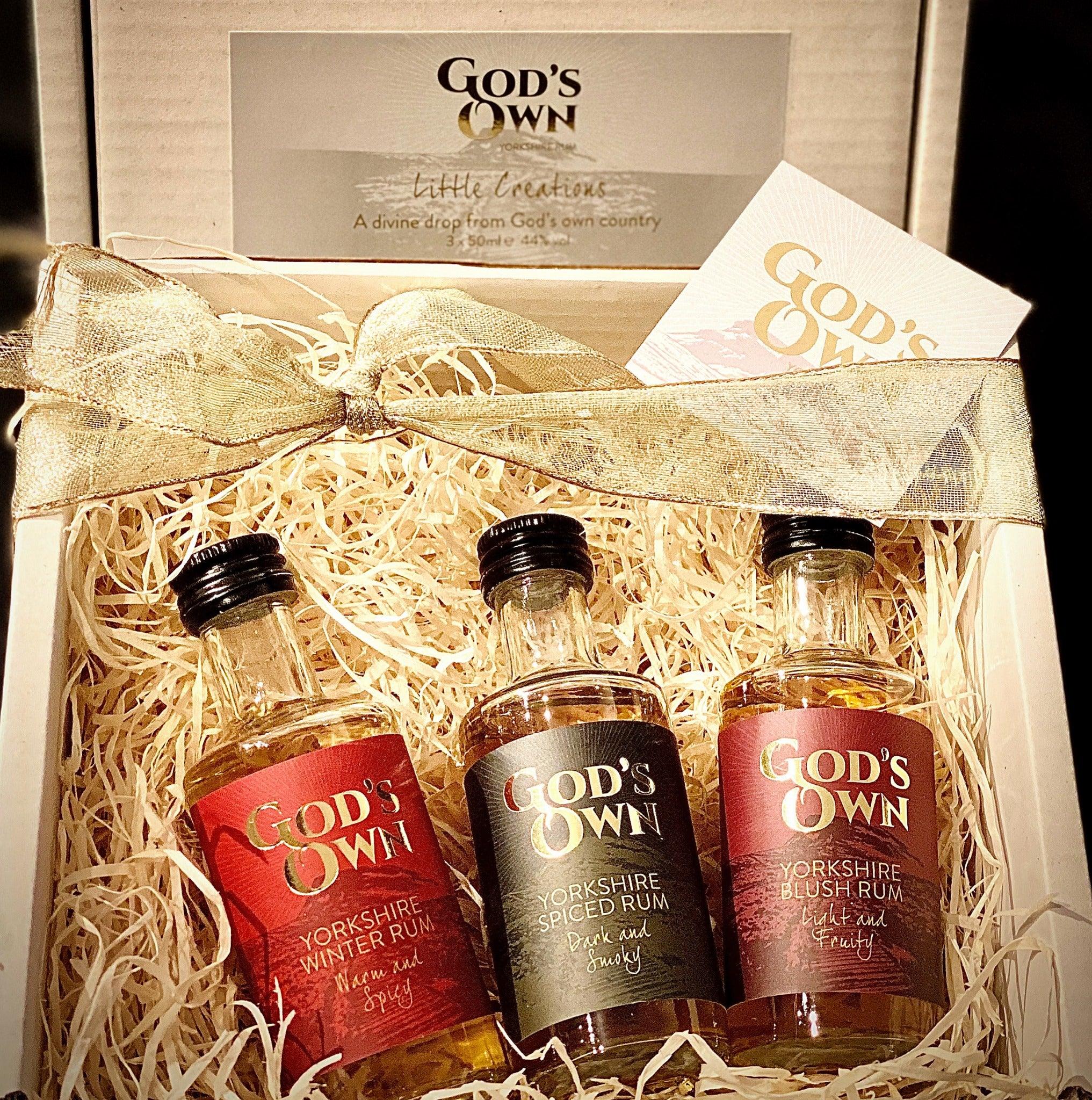 God's Own Rum - Flagship Festive Cheese Box 200g (cheese weight) - Celebration Cheeses
