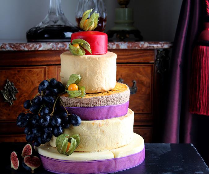 Clementine Celebration Cake - serves 70-80 - Celebration Cheeses