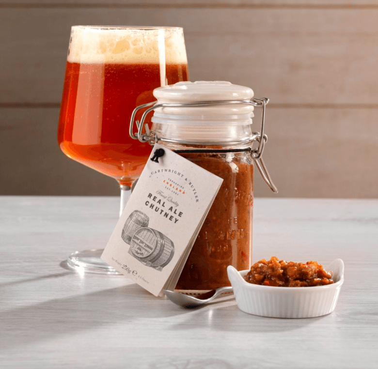 Cartwright & Butler Real Ale Chutney 250g - Celebration Cheeses