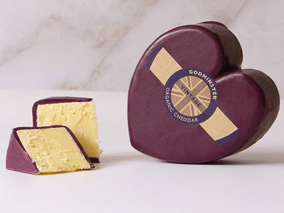 Godminster Organic Cheddar Heart 200g - Celebration Cheeses
