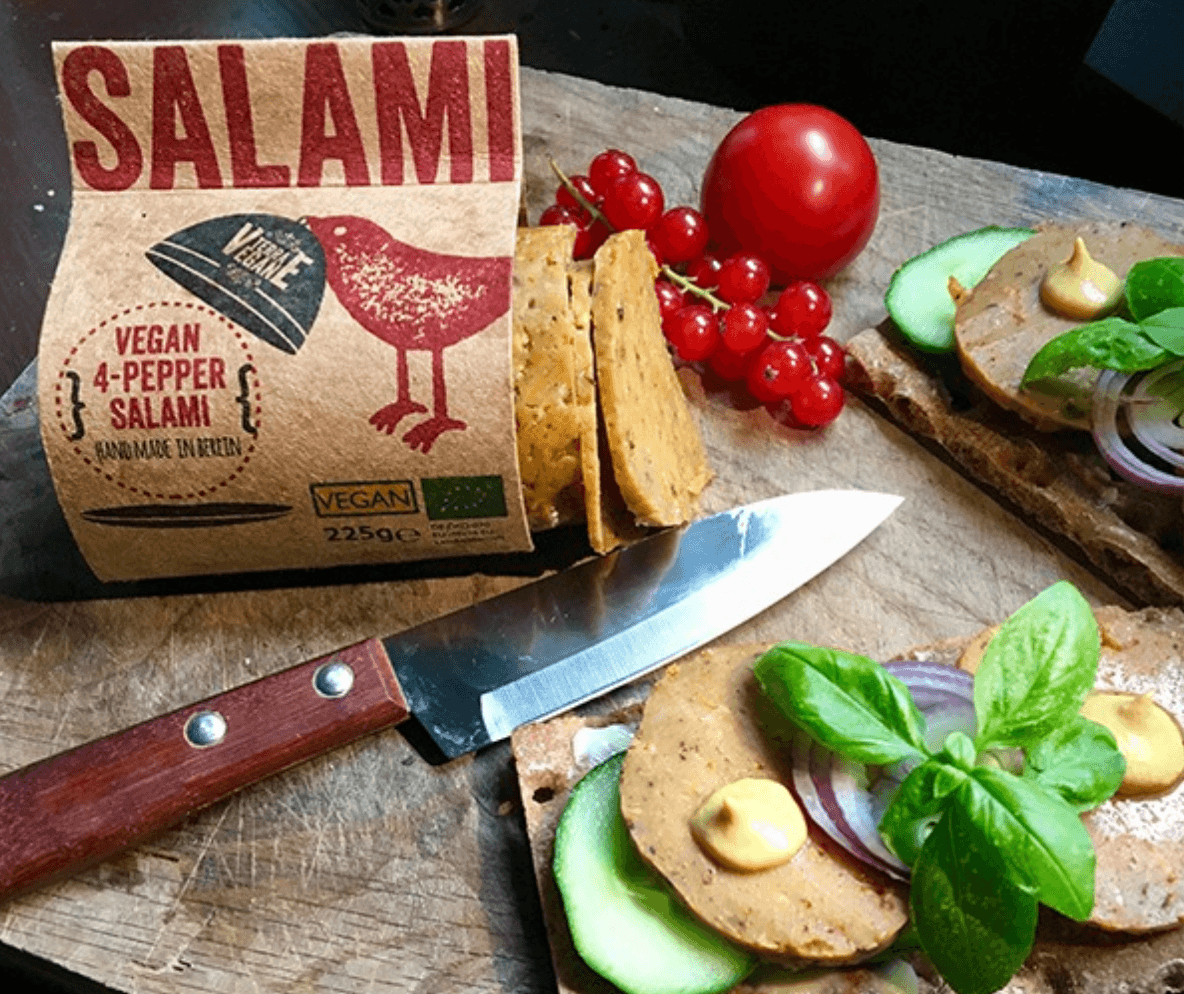 Terra Vegane Salami 225g - Celebration Cheeses