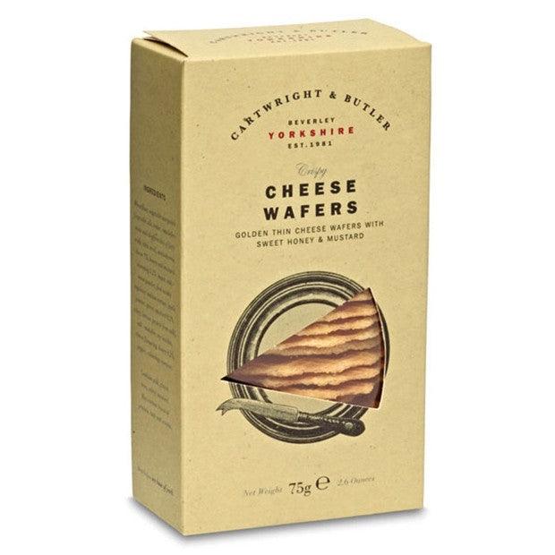 Cartwright & Butler Honey & Mustard Wafers 75g - Celebration Cheeses