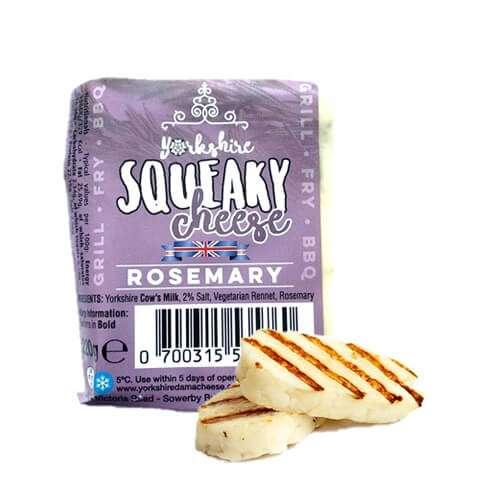 Yorkshire Dama Squeaky Cheese - Rosemary 220g - Celebration Cheeses